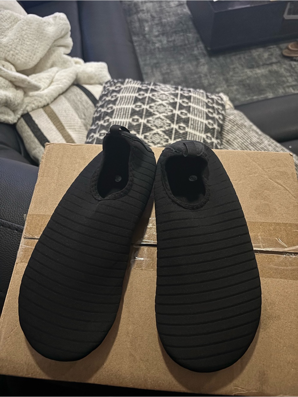 Amazon Black Women's Slip-On Winter Booties